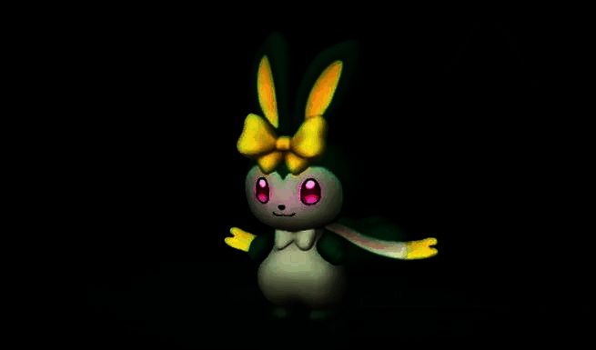 幻兽帕鲁艾小兔捕捉场景图