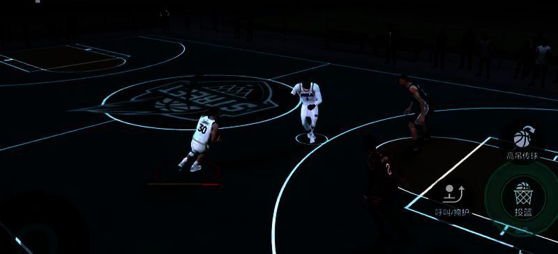 美职篮全明星游戏比赛画面