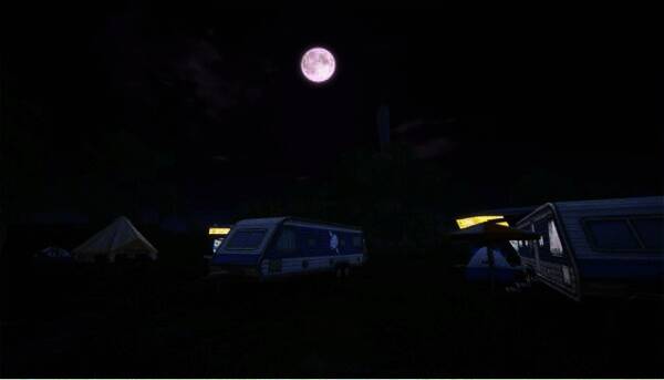 星空营地场景图