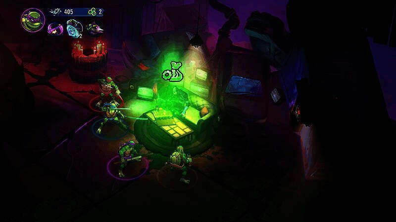 《忍者神龟：破碎命运》游戏画面2