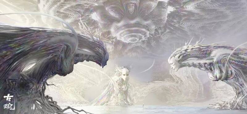 《古魂》北欧神话场景图