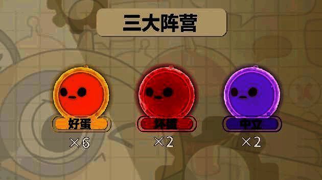 《蛋仔派对》揪出捣蛋鬼玩法阵营划分示意图