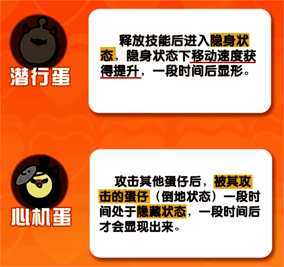 《蛋仔派对》揪出捣蛋鬼玩法坏蛋阵营职业技能介绍图