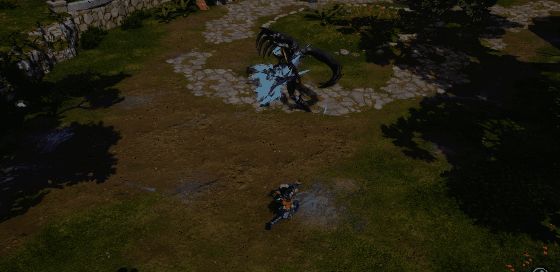 《剑灵2》霞玲密集光圈躲避动画