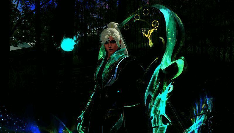 帝魂降世搭配翎羽少侠的细节展示