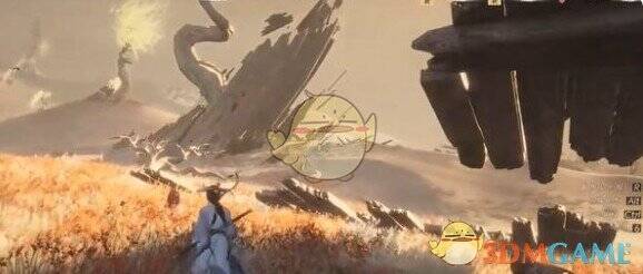 往东北方向走的画面