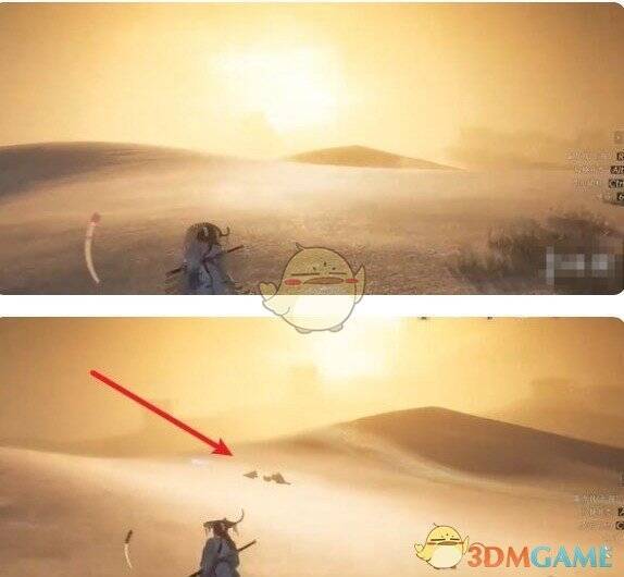 东南方向前方的蹊跷画面