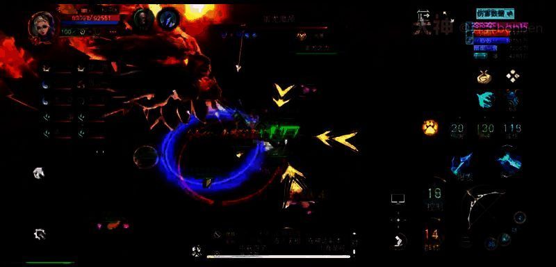 蚩尤之力技能画面