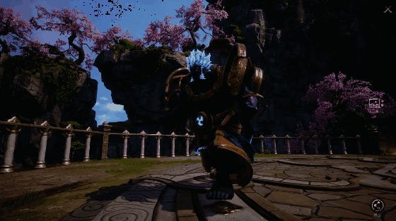 《剑灵2》风神连打技能动态画面