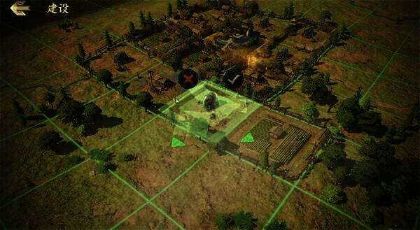 《战地无疆》村庄经营场景