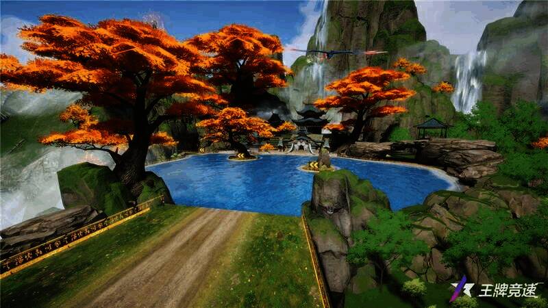 源起山海赛道仙山景象图