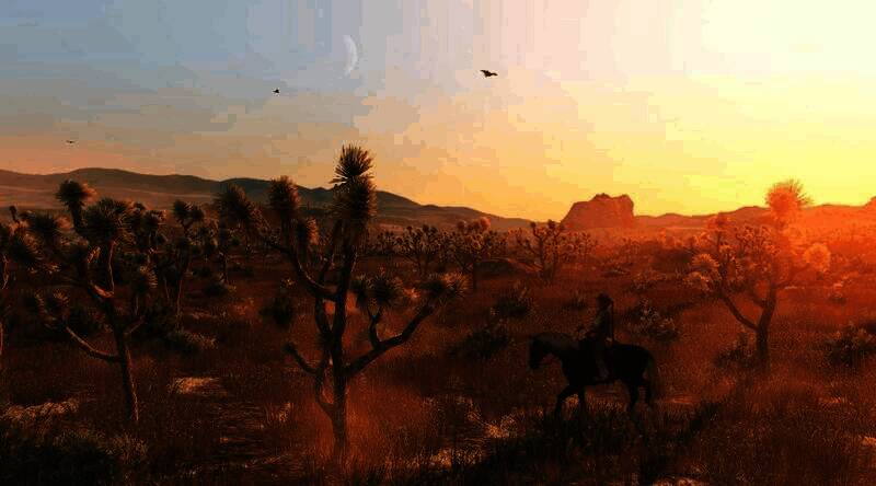 《荒野大镖客：救赎》游戏画面