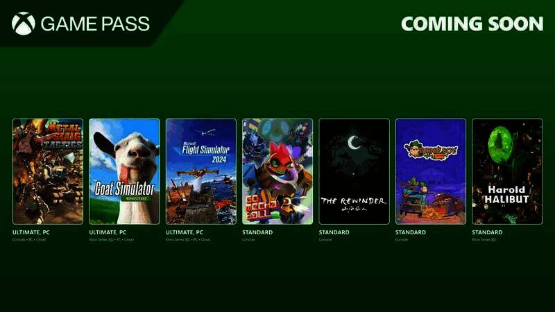 XGP 11月上旬新增游戏相关图片