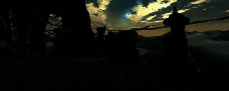 《孤山独影》游戏画面