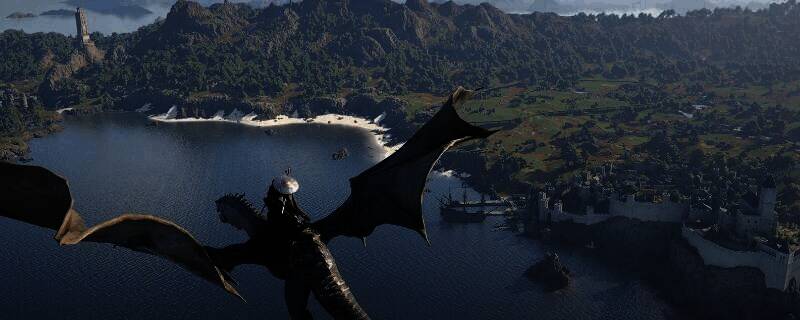 《红色沙漠》游戏中的帕卫尔大陆风景