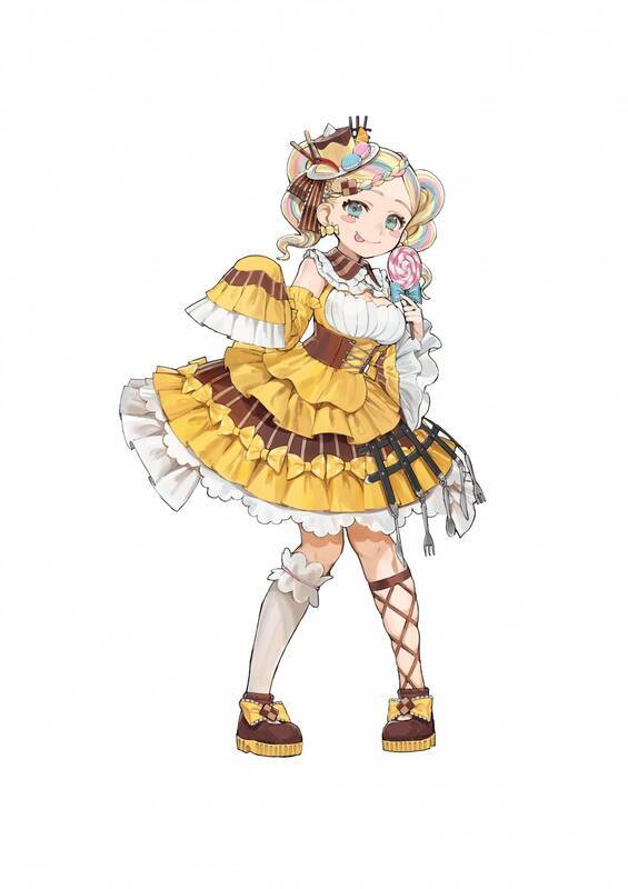 甘味野巫露角色图