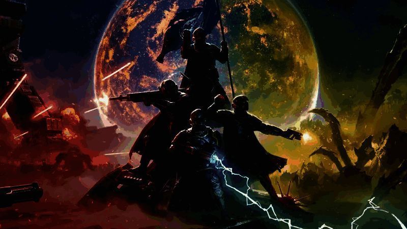 《绝地潜兵 2》与《星鸣特攻》对比图片