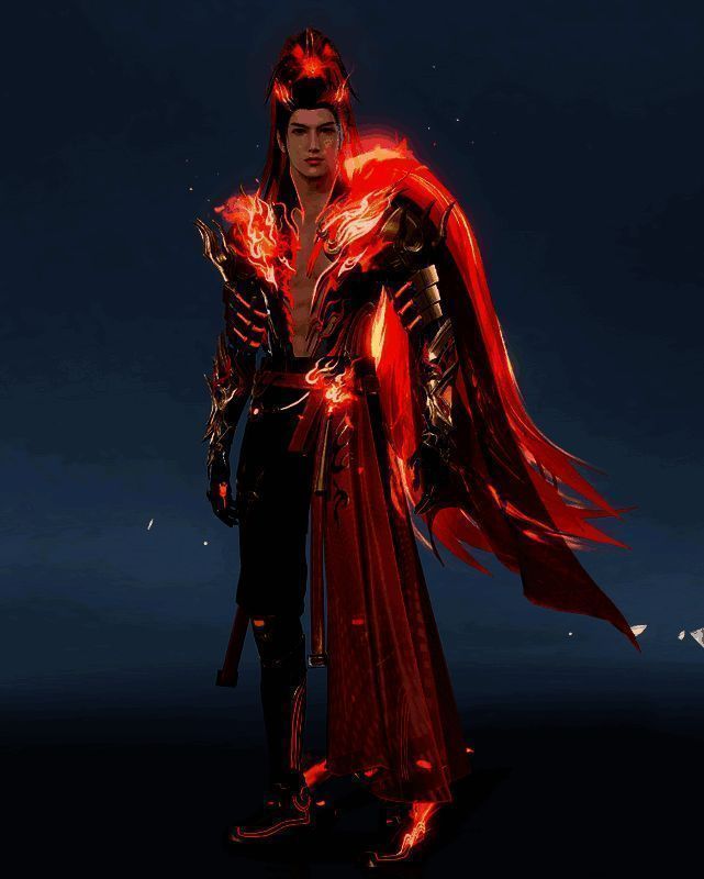 《星球：重启》圣辉·炎羽华男款时装细节展示