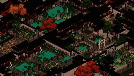 《吾今有世家》建筑建造画面