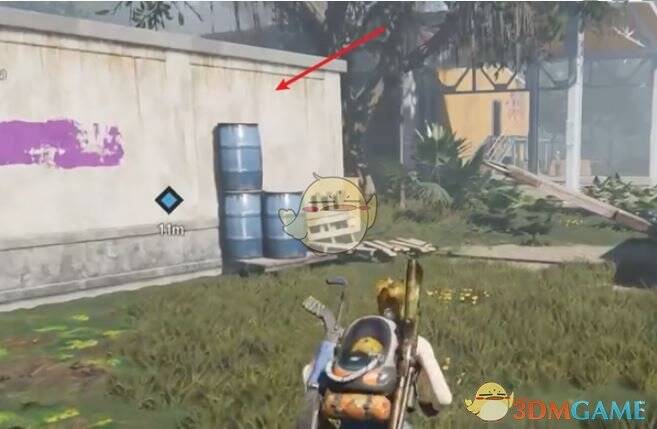 进入房子与保罗对话的场景图