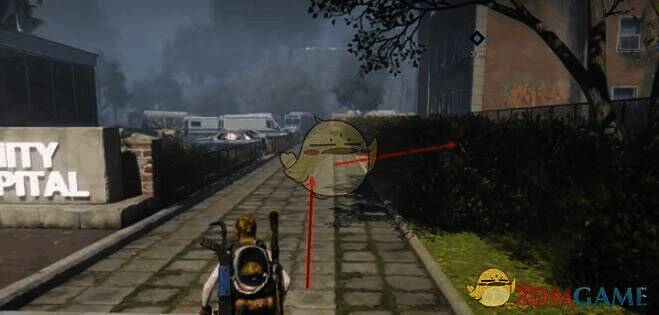 前往代顿医院的路线图