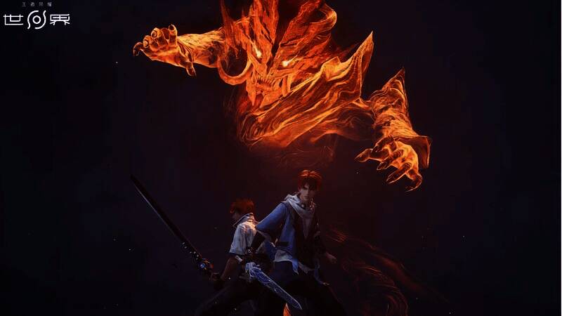 《王者荣耀世界》英雄高光片段画面