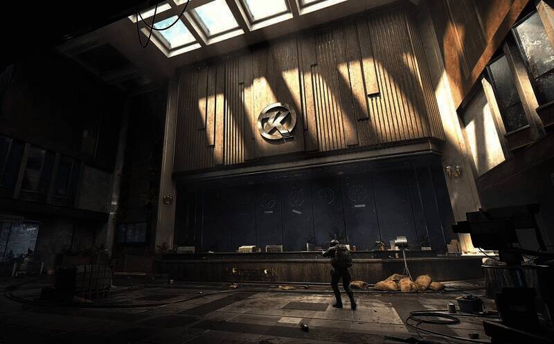 《暗区突围》电视台地图优化前后对比画面