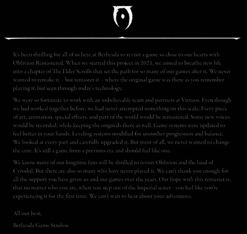 《上古卷轴4:重制版》相关宣传图片2