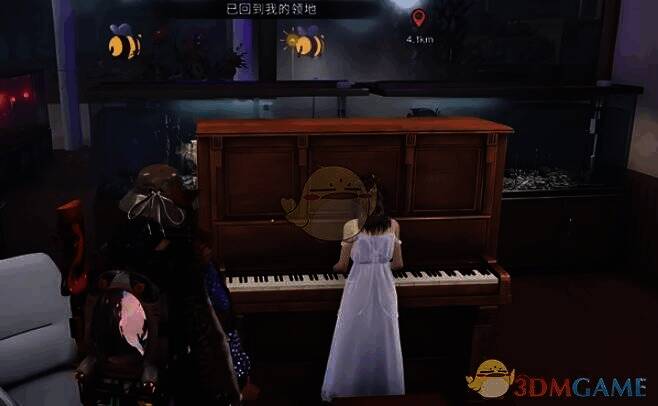 靠近钢琴显示操作界面图