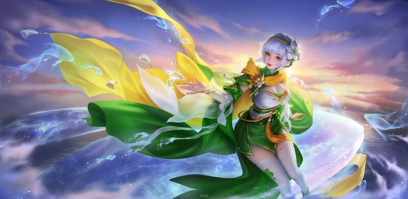 乐大乔传说皮肤及谋黄盖武将形象展示