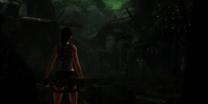 《古墓丽影：十周年纪念版》重制版概念图