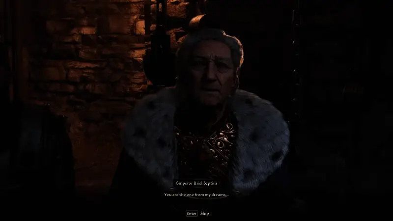 《上古卷轴4：重制版》地牢画面