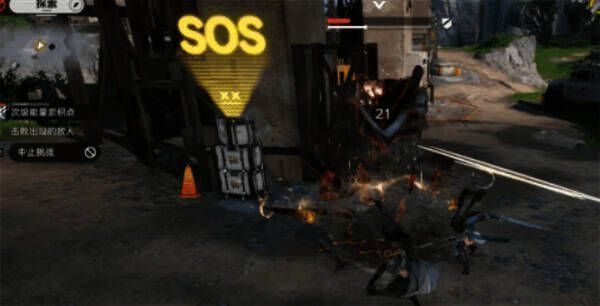 明日方舟终末地战斗画面