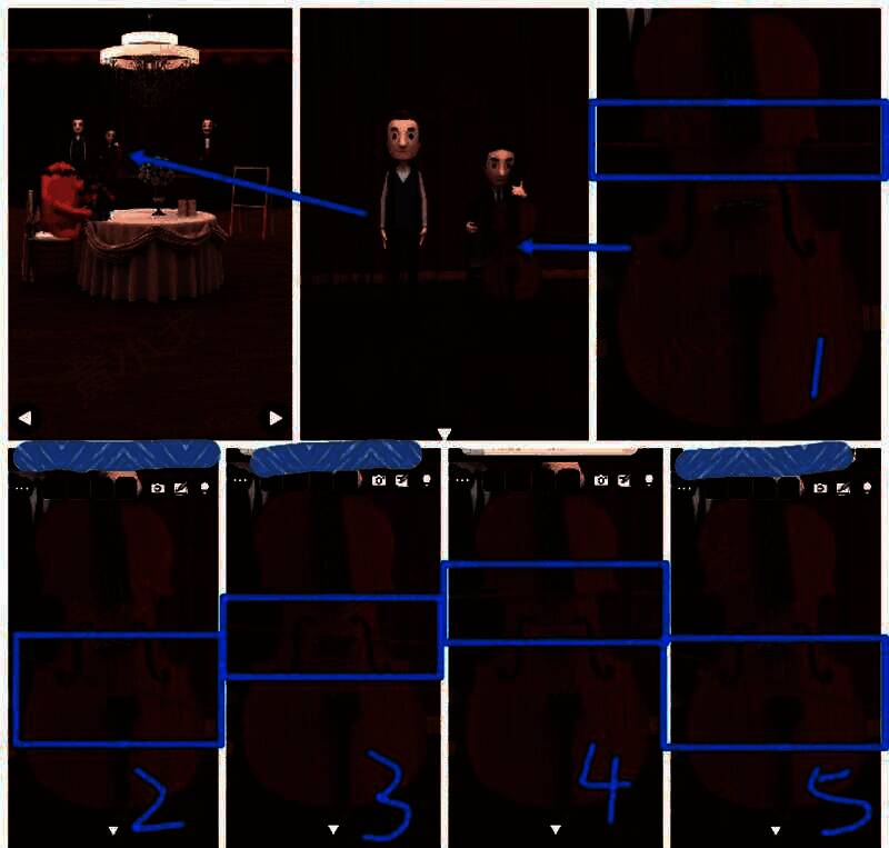 小提琴手拉琴图