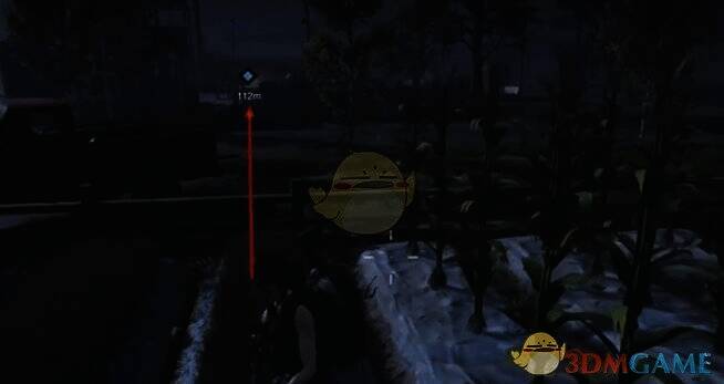 沿着箭头方向行走场景图