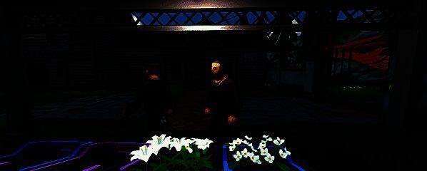 《僵尸墓地模拟器》中访客在墓地的场景