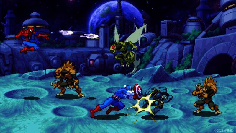 《漫威宇宙入侵》游戏场景图