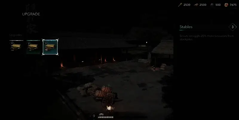 《刺客信条：影》中藏身处库存相关图片