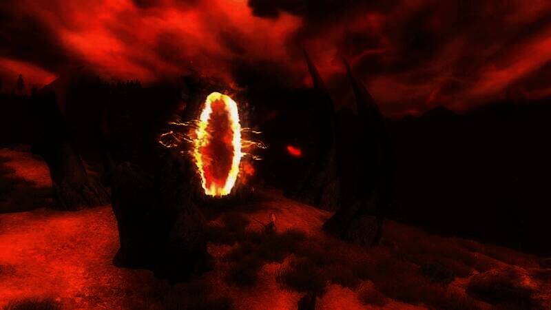 《上古卷轴4：重制版》与原版画面对比截图6