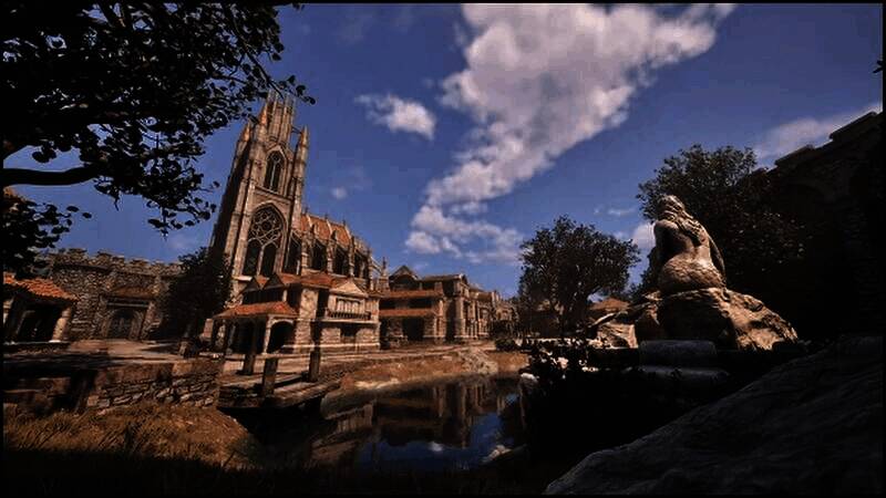 《上古卷轴4：重制版》与原版画面对比截图7