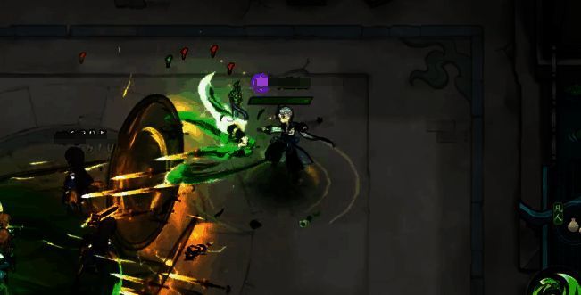 《掌门下山》PVP对战场景