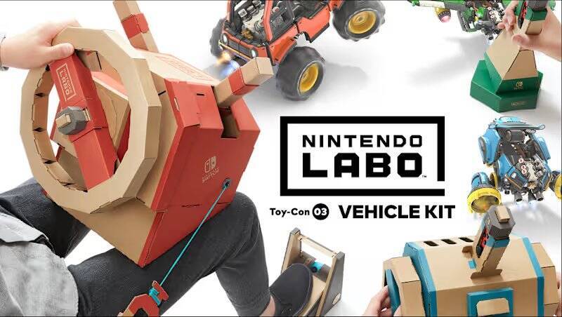 任天堂Labo车辆套件相关图片