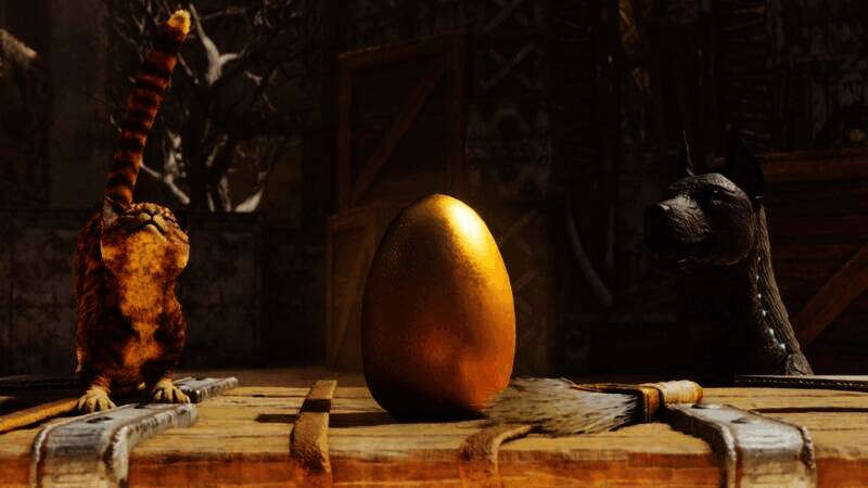 方舟俱乐部复活节主题装扮画面