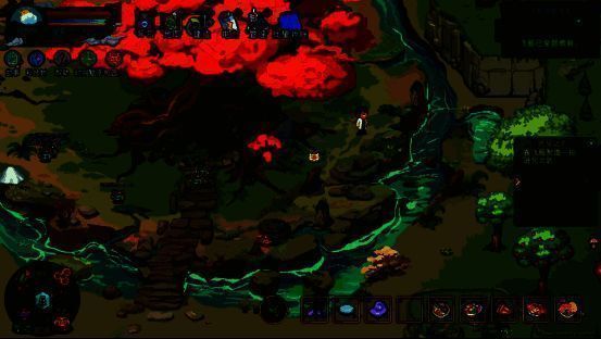 机器人在《牧神镇物语》中进行生产工作