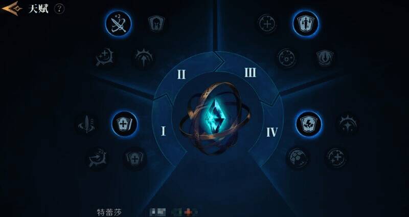 特蕾莎天赋展示图