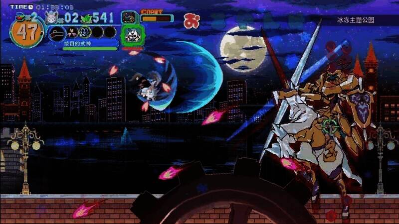 白上吹雪突破被妖怪侵袭的关卡