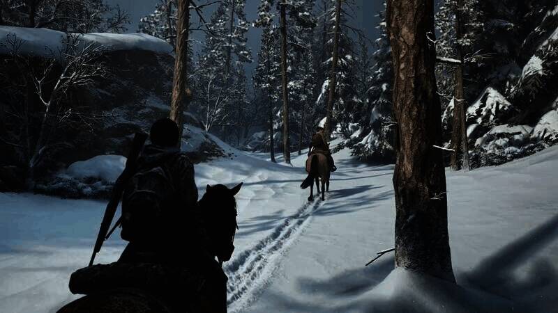 《最后的生还者2：重制版》开启光追MOD后的画面2