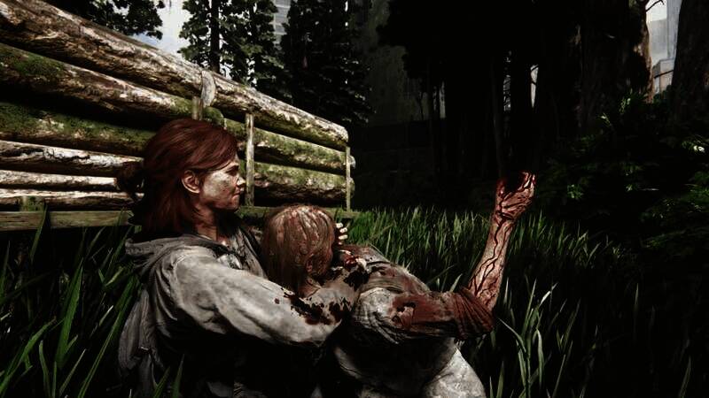 《最后的生还者2：重制版》开启光追MOD后的画面6