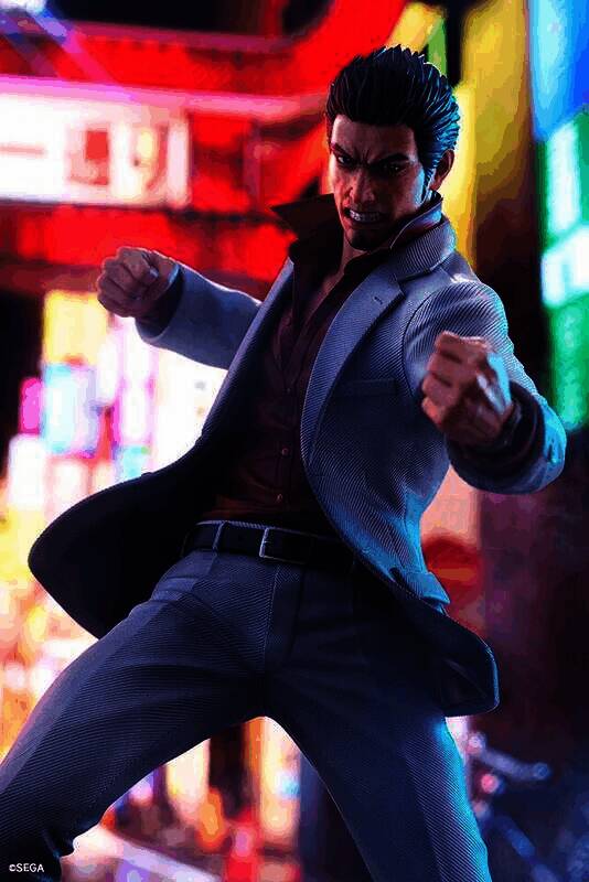 桐生一马1/6比例高端雕像外观图2