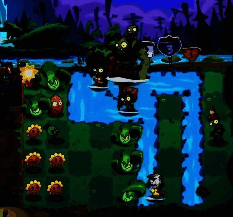 《植物大战僵尸3》元素解析:水流。 《植物大战僵尸3》水流元素解析相关图片